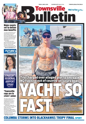 Cover of Townsville Bulletin