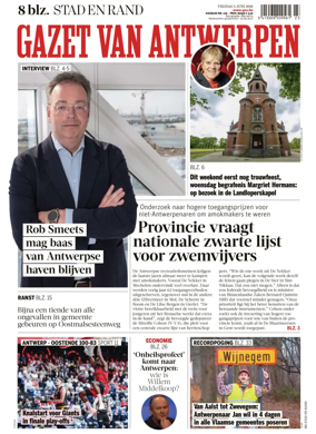 Cover of Gazet van Antwerpen Stad en Rand