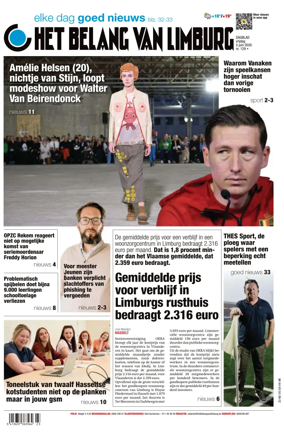 Cover of Het Belang van Limburg