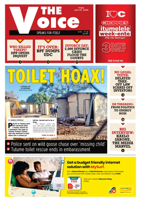 Cover of The Voice (Botswana)