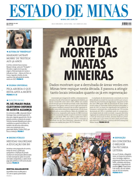 Cover of Estado de Minas (Brazil)