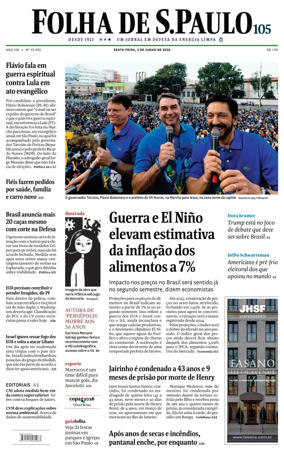 Cover of Folha de S.Paulo