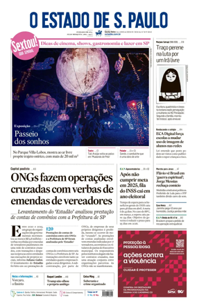 Cover of O Estado de S. Paulo