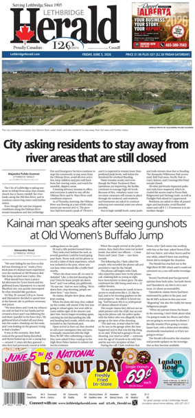 Cover of Lethbridge Herald