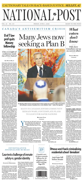 Cover of National Post - (Latest Edition)