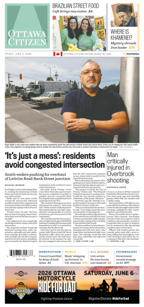 Cover of Ottawa Citizen