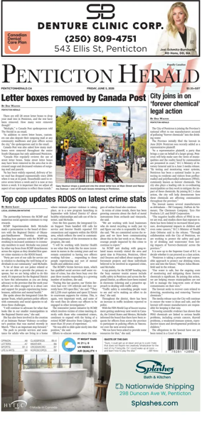 Cover of Penticton Herald