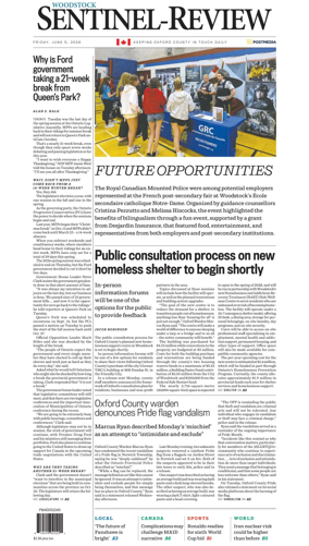 Cover of Sentinel-Review (Woodstock)
