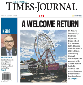 Cover of St. Thomas Times-Journal
