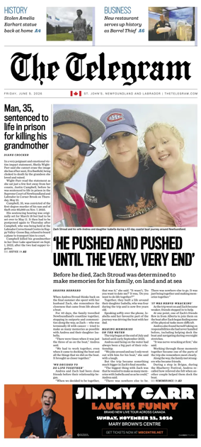 Cover of The Telegram (St. John's)