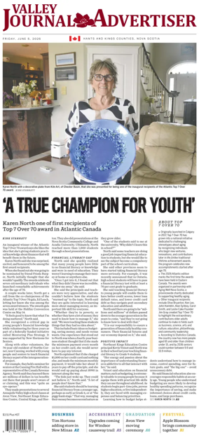 Cover of Valley Journal Advertiser
