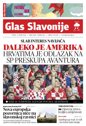 Cover of Glas Slavonije