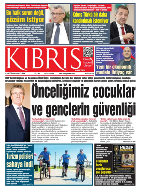 Cover of Kibris Gazetesi