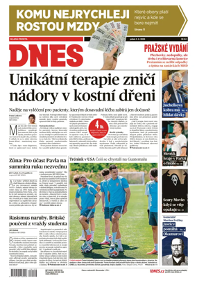 Cover of Dnes Prague Edition