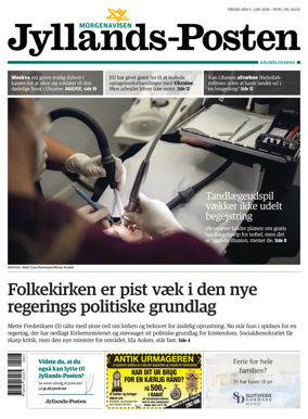 Cover of Jyllands-Posten