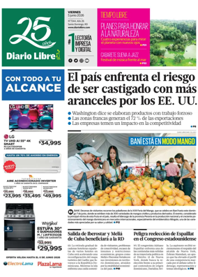 Cover of Diario Libre (Republica Dominicana)