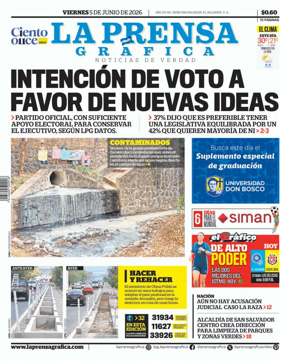 Cover of La Prensa Grafica