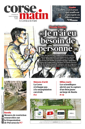 Cover of Corse Matin