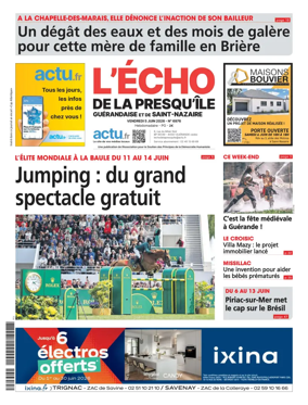 Cover of L'Echo de la Presqu'ile (PG)
