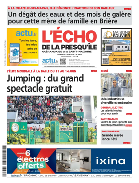 Cover of L'Echo de la Presqu'ile (SN)