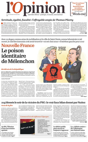 Cover of L'Opinion