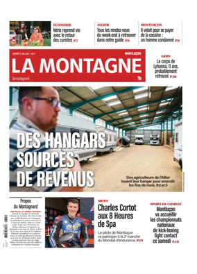 Cover of La Montagne (Montlucon)