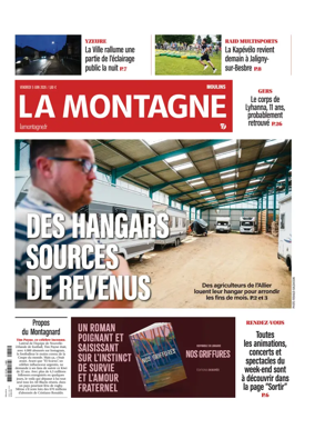 Cover of La Montagne (Moulins)