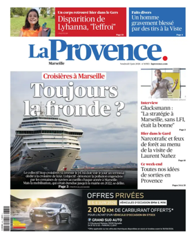 Cover of La Provence Marseille