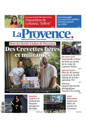 Cover of La Provence Salon-de-Provence / Pays salonais