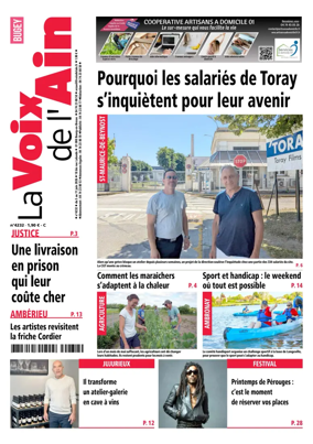 Cover of La Voix de l’Ain Amberieu en Bugey - Meximieux
