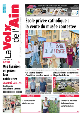 Cover of La Voix de l’Ain Dombes