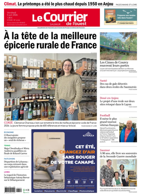Cover of Le Courrier de l’Ouest (Saumur)