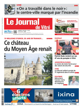 Cover of Le Journal de Vitre