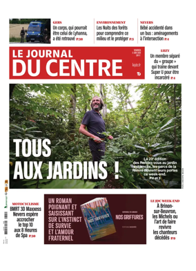 Cover of Le Journal du Centre