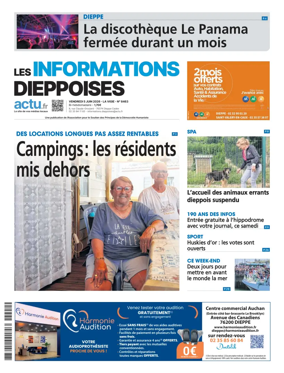 Cover of Les Informations Dieppoises