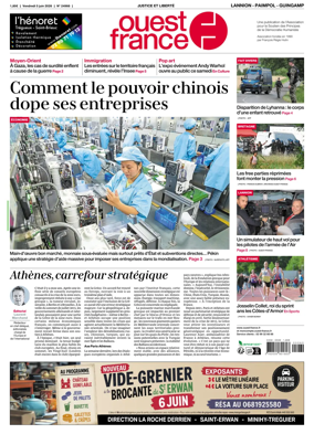 Cover of Ouest-France (Lannion / Paimpol / Guingamp)
