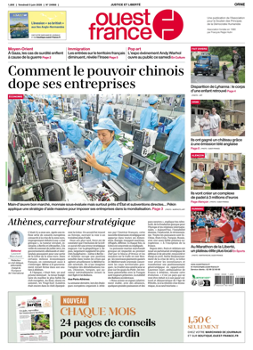 Cover of Ouest France (Orne)