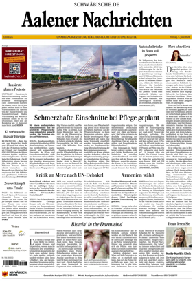Cover of Aalener Nachrichten
