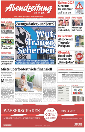 Cover of Abendzeitung Munchen