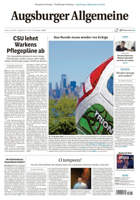 Cover of Augsburger Allgemeine (Land West)