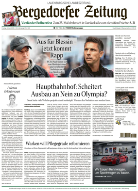 Cover of Bergedorfer Zeitung