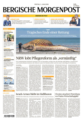 Cover of Bergische Morgenpost Wermelskirchen/Huckeswagen/Radevormwald