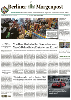 Cover of Berliner Morgenpost