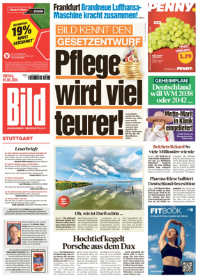 Cover of BILD Stuttgart