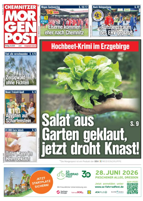 Cover of Chemnitzer Morgenpost