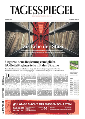 Cover of Der Tagesspiegel