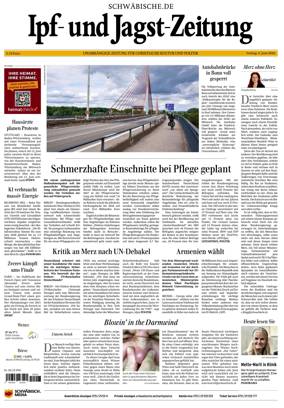 Cover of Ipf- und Jagst-Zeitung
