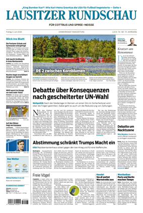 Cover of Lausitzer Rundschau