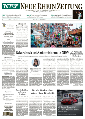 Cover of Neue Rhein Zeitung (Dinslaken)