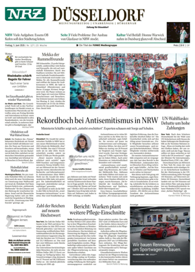 Cover of Neue Rhein Zeitung (Dusseldorf)
